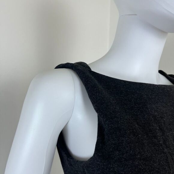 M.M.Lafleur The Lydia Women Size 10 Gray Sleevless Sheath Mini Dress Minimalist - Picture 15 of 17